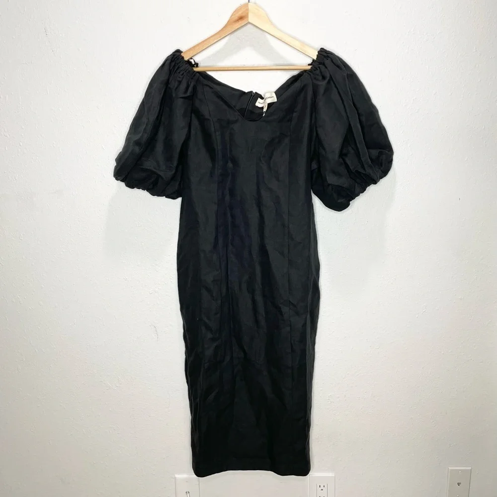 Mara Hoffman Namari Dress In Black 6 NWT - Picture 5 of 11